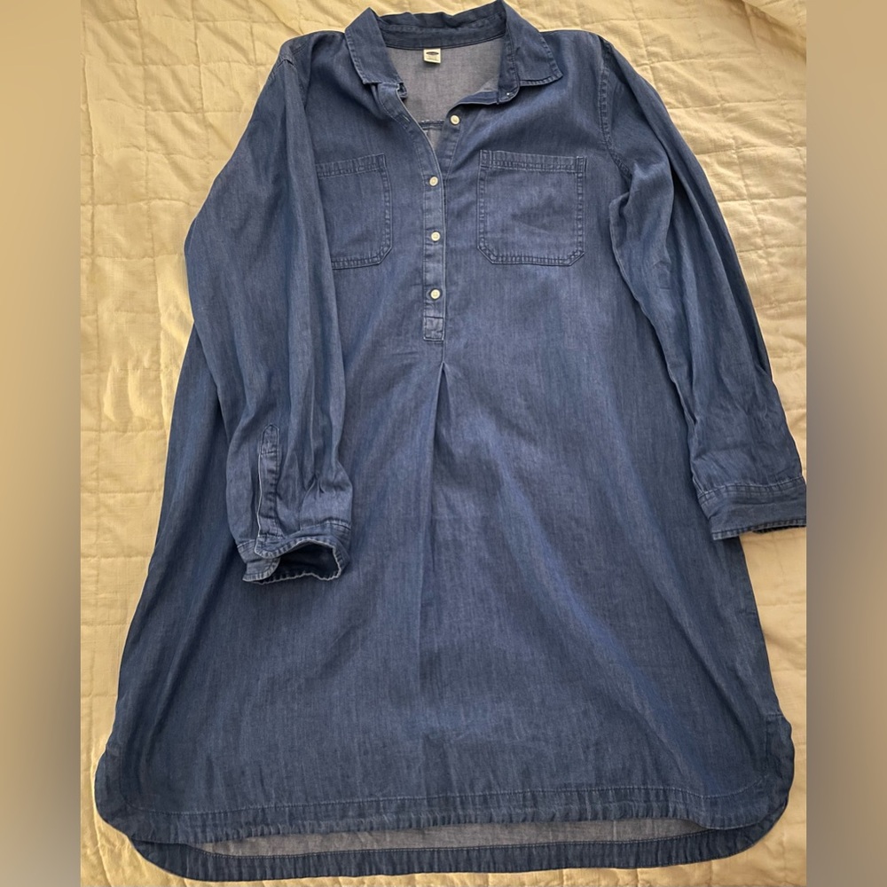 Long Sleeve Denim Dress from Old Navy